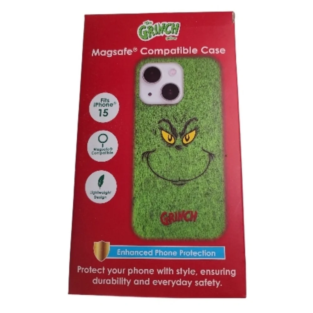 The Grinch iPhone 15 Case - Magsafe Compatible
